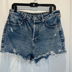 Wild fable distressed high waisted shorts